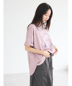 CRAFT STANDARD BOUTIQUE シルケット天竺　ロゴＰＴ裾ラウンドチュニックＳ／Ｓ