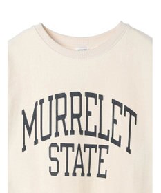 AMERICAN HOLIC ネップ裏毛ロゴスウェット