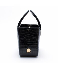 A.D.M.J. 【牛革】クロコダイル型押しトート32cm(Dカン付)