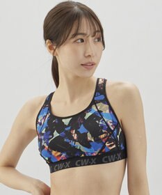 CW-X 【WOMEN】 スポーツブラ 5方向 吸汗速乾（前身頃） HTY128 /ワコール