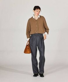 LENO BRUSHED CARDIGAN へアリーニットカーディガン