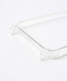 WEGO ストラップホール付きクリアiphoneケース