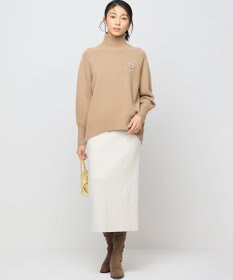 組曲 【Oggiコラボ】きらきらラメニットスカート