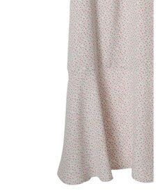 earth music&ecology 袖ドロストフラワーワンピース