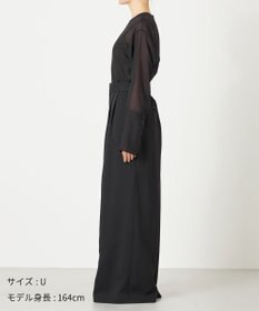 NAVE 【ReNAVE・洗える/UVカット】スパンポリエステル パンツ