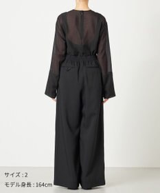 NAVE 【ReNAVE・洗える/UVカット】スパンポリエステル パンツ