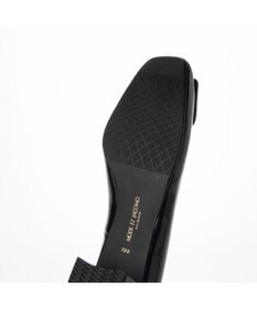 MODE ET JACOMO <MODE ET JACOMO>【レイン対応】バックルモチーフスクエアトゥパンプス