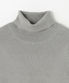 ANY L 【洗濯機可】ウォームニットリブタートルネック