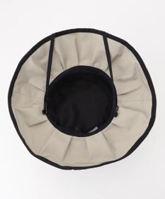 TOCCA 【UV99%以上カット・吸水速乾・抗菌防臭・洗える・サイズ調整可・強撥水】FRILL RAIN HAT レインハット