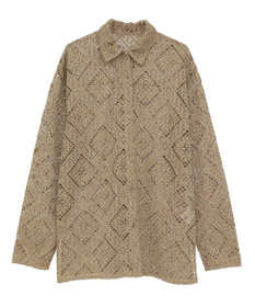 AMERICAN HOLIC レース長袖シャツ