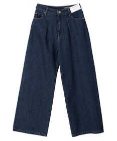 AMERICAN HOLIC フロントタックワイドデニム