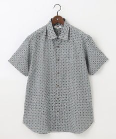 JOSEPH ABBOUD 【キングサイズ・サスティナブル】リヨセルリネンプリント シャツ