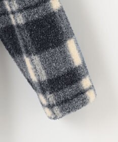 JOSEPH ABBOUD MOUNTAIN 【SPACE／UNISEX】ボアチェック ブルゾン