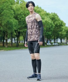 CW-X 【MEN】 CW-X メンズ スポーツタイツ ハーフ(ひざ上丈) 下半身サポート(股関節・腰・おしり・ふともも) マラソン 球技 HZO695 /ワコール