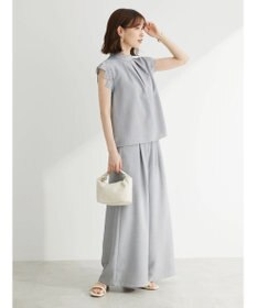 Green Parks ・ＥＬＥＮＣＡＲＥ　ＤＵＥ　リネンライクレースブラウス