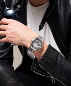 CITIZEN 【電池交換不要 クロノグラフ】航空計算尺機能搭載ウオッチ