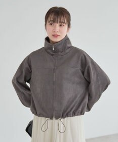 Green Parks スウェード調トラックジャケット