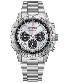 CITIZEN 【電池交換不要 クロノグラフ】航空計算尺機能搭載ウオッチ