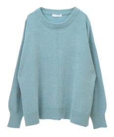 Green Parks ベロアモールリラックスサイズニットプルオーバー