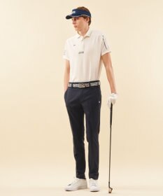 23区GOLF 【MEN】【吸水速乾】ポンチコンビ ポロシャツ