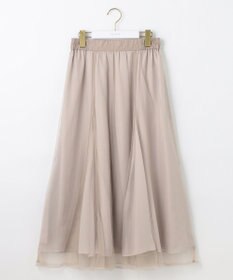 ANY SIS 【洗える】ラッセルチュールマチ スカート