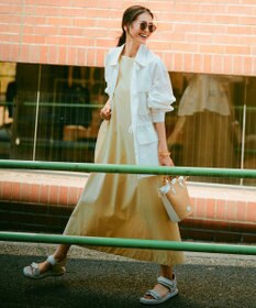 NAVE 【ReNAVE・セットアップ可/洗える】コットンリネンカルゼ ジャケット