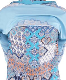 San-ai Resort（三愛水着楽園） ロングパンツセット水着　9M・11L　【Coral veil（コーラルヴェール）】