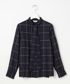 J.PRESS LADIES S サイロチェック ストライプ ブラウス