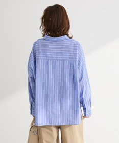 Green Parks 綿麻混シャツ