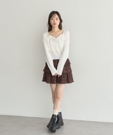 earth music&ecology 【2点セット】ＳＥＴ２点メローボレロ＋フリルキャミソール