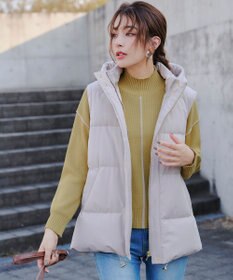 Tiaclasse 【洗える】配色切り替えニットトップス