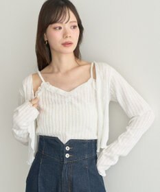 earth music&ecology 【2点セット】ＳＥＴ２点メローボレロ＋フリルキャミソール