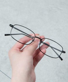 WEGO メタルフレームクリアアイウェア