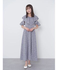 earth music&ecology ２ＷＡＹ　フリルスリーブワンピース