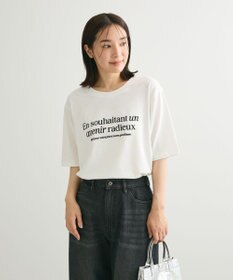 Green Parks ５分袖フロッキーロゴプリントＴＥＥ