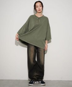 WEGO 【ユニセックス着用ITEM】HENRYNECK　T