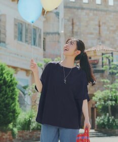 Tiaclasse L 【おのののかさん着用】冷凛(ひやりん)カノコドルマンスリーブカットソー