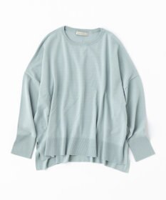 UNFILO 【洗える/抗菌防臭】マイビューティー クロップド丈ニット