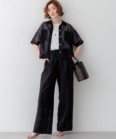 23区 S 【先行予約/見上愛さん着用】シアーコンフォート クルーネック Tシャツ