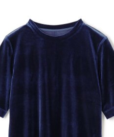 UNFILO ストレッチ ベロアＴシャツ