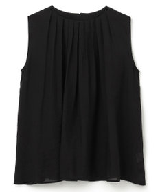 UNFILO ヴィンテージシアー プリーツブラウス