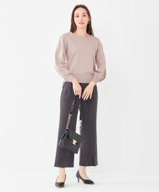 ANY SIS 【2WAY】レース襟付き ニット