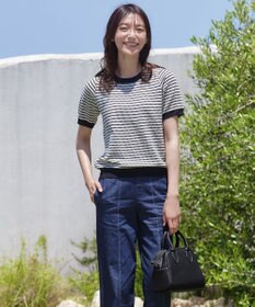 Tiaclasse 【本革】2WAYステッチハンドバッグ