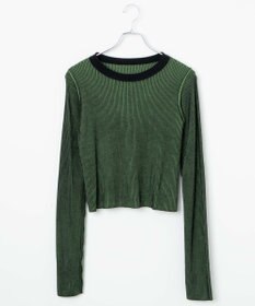 WEGO リバーシブルニットトップス