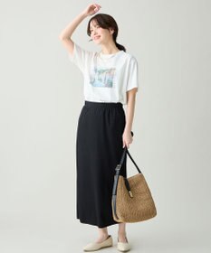 ANY アソートロゴラウンドヘムTシャツ