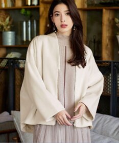 Tiaclasse 【洗える】配色切り替えニットトップス