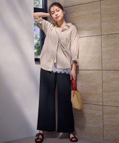 ANY 【Sサイズあり】ヨーロピアンリネンオーバーシャツ