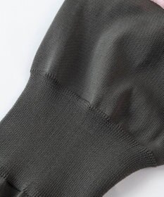 TRICOTE バイカラーショートカーディガン