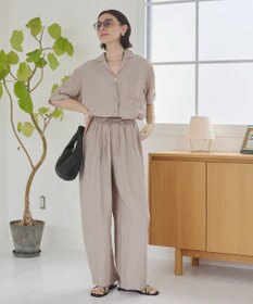 WEGO 【ANGIE VINTAGE】接触冷感イージーパンツ
