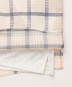 J.PRESS LADIES S 【WEB限定】シアーチェック ノースリーブ カットソー